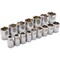 Dynamic Tools 1/2" Drive 16 Piece 6 Point Std, SAE Socket Set, 3/8" - 1-5/16" D018000 - alternate 2